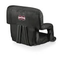 thumbnail image 2 of Picnic Time 618-00-179-384-0 Mississippi State Bulldogs Digital Print Ventura Stadium Seat, Black, 2 of 2
