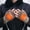 Khaki, variant on Christmas Gifts Christmas USB Winter Men Women Fashion Cold Warm Heating Windproof Half Bare Finger Knit Gloves