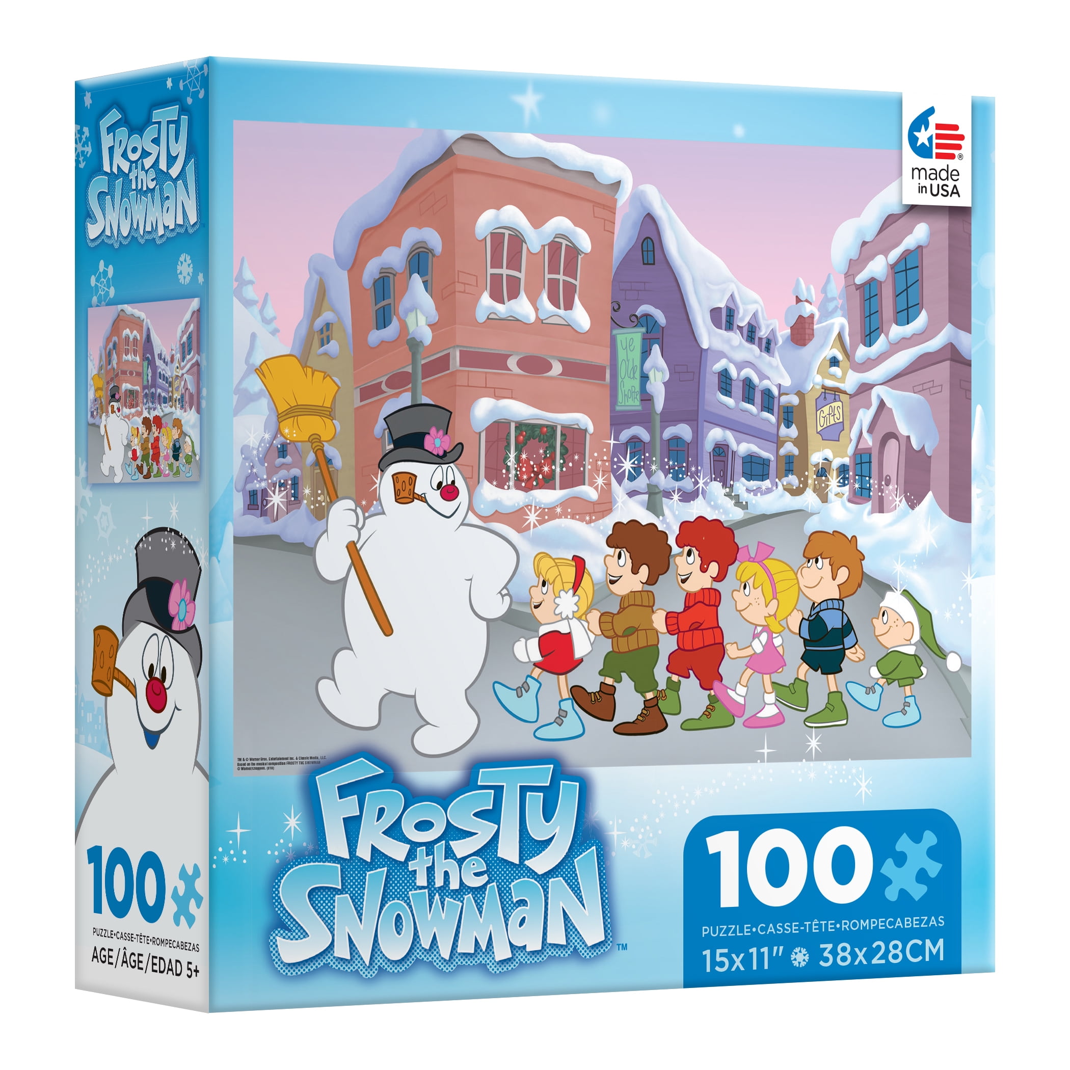 POCKET PUZZLE 100 PIECES FROSTY THE SNOWMAN BRAND NEW 61132 