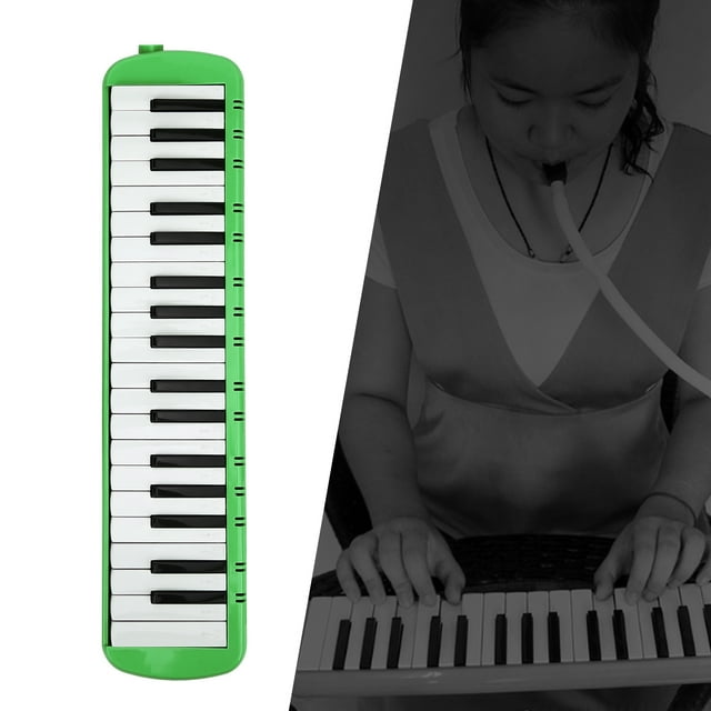 Senjay 37 Keys Melodica, Impact Resistant Convenient Easy To Play Environmentally Friendly Melodica Blowpipe Kit For Playing For Concert