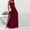 Wine, variant on 80s Dress Loose Sleeveless Ankle Length Solid Color Strapless Elastic Band Dress Dresses For Teen Round-Neck Spring Fashion Sundresses For Women