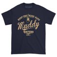 thumbnail image 1 of Muddy Waters T-Shirt Adulte Keep The Blues Alive en Coton, 1 of 1