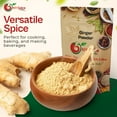 thumbnail image 3 of NY SPICE SHOP Ginger Powder - 1 Pound - Ground Ginger Root Powder - Great Flavor - Highly Aromatic, 3 of 7