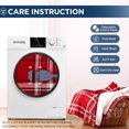 thumbnail image 4 of Westinghouse Electric Blanket Heated Throw Blanket, Plaid Sherpa Heating Blanket, 6 Heat Settings & 2-10 Hours Auto Off, Red Plaid, 50x60in, 4 of 6