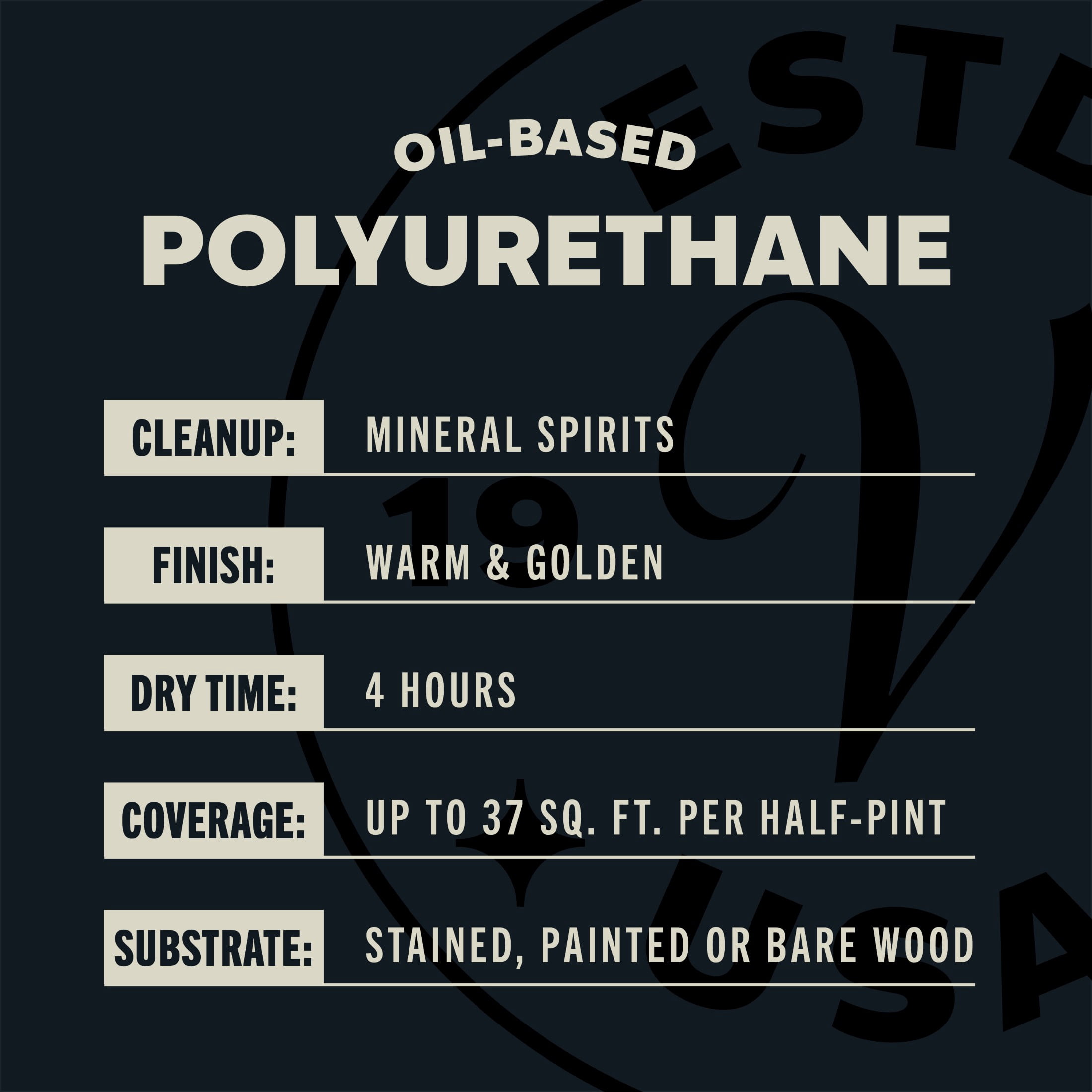4 Pack, Clear, 275 VOC, Varathane Ultimate Satin Polyurethane Oil-Based-242178H, Half Pint
