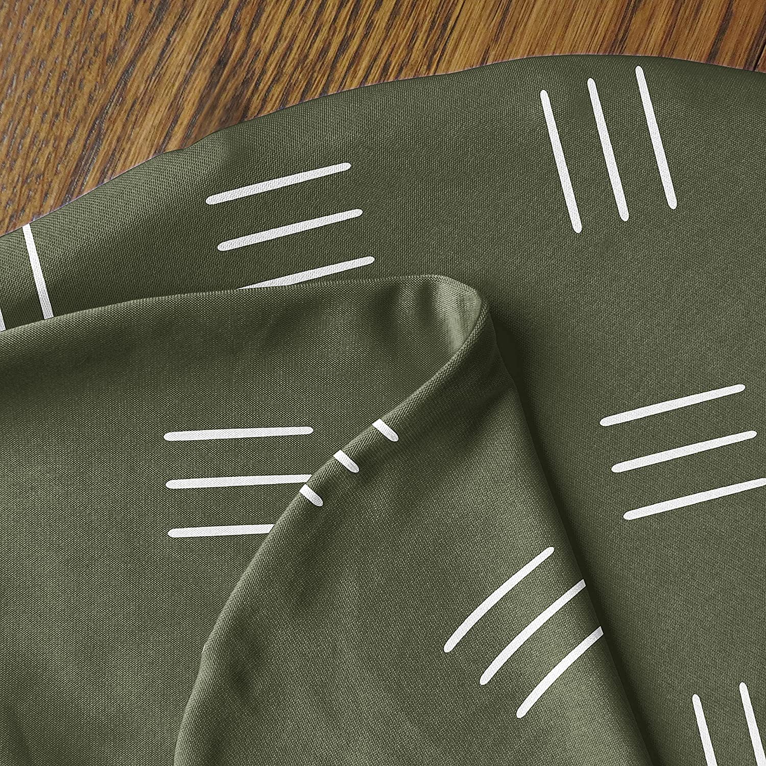 Sweet Jojo Designs Jungle Green and White Swaddle Blanket
