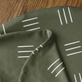 thumbnail image 5 of Sweet Jojo Designs Jungle Green and White Swaddle Blanket, 5 of 6