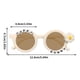 thumbnail image 3 of pstuiky Gafas de sol infantiles redondas con forma de girasol, ideales para el verano. Protección solar. Estilo casual y moderno., 3 of 6