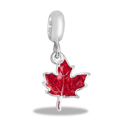 - Davinci Beads Charm - Maple Leaf DangleCharm