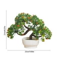 thumbnail image 3 of HongHeng Artificial Small Plant 1pc Fake Flower Potted Plant Bathroom for Indoor Decor Window Tabletop office Colorful, 3 of 6