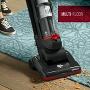 Dirt Devil Bagless Upright Vacuum, Endura Lite Compact, Powerful Pick-ups, Multisurface, with CleanPath Technology, Extension Wand, Crevice Tool & Dusting Brush, and Easy Empty Dirt Cup, UD20121, Red