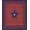 Red, Pattern 3, variant on ODIKA 4'x6' Traditional Blue Washable Area Rug for Home Office, Under Desk, Non-Slip Chair-Friendly, Flatwoven