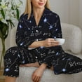 thumbnail image 6 of Sikiie Physical Formulas Women's Long-Sleeve Shirt and Full-Length Bottom Pajama Set (s-xxl)-XX-Large, 6 of 7