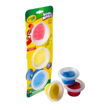 Crayola Model Magic Tub, 3-Colors, Primary Colors