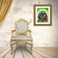 thumbnail image 3 of Dean Russo Collection 15x18 Gold Ornate Wood Framed with Double Matting Museum Art Print Titled - Kinda Shih Tzu, 3 of 4