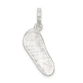 thumbnail image 4 of FB Jewels Sterling Silver Polished Flip Flop Charm, 4 of 4
