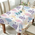 thumbnail image 5 of Coolnut Easter Eggs Pattern Fabric Rectangle Tablecloth - Waterproof and Wrinkle-Resistant Table Cloth 60x108 Inch Table Cover for Indoor & Outdoor Dining House Decor, 5 of 7