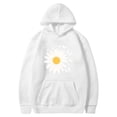 thumbnail image 4 of Plus Size Hoodie for Womens Pullover Fashion Casual Ladies Printed Long Sleeve Tops Blouse Hooded Sweatshirts, 4 of 4