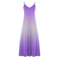 thumbnail image 5 of Ovzne Robes d'Été pour Femmes Robes d'Été pour Femmes Imprimé Sans Manches Col Rond Robe Décontractée Robes de Printemps Imprimé Liquidation, 5 of 5