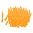 thumbnail image 1 of Almencla 100 Pieces Golf Tee Club Accessories Reusable for Backyard Beginner Training orange, 1 of 8