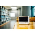 thumbnail image 7 of ahiya Digital Alarm Clock Radio FM Big LED Number Screen Adjustable Brightness Alarm Volume 3 Dimming Light Levels 24 Hours 2 Alarms 3A Battery Backup DC IN Small Compact For Desk Shelf Living Room, 7 of 7