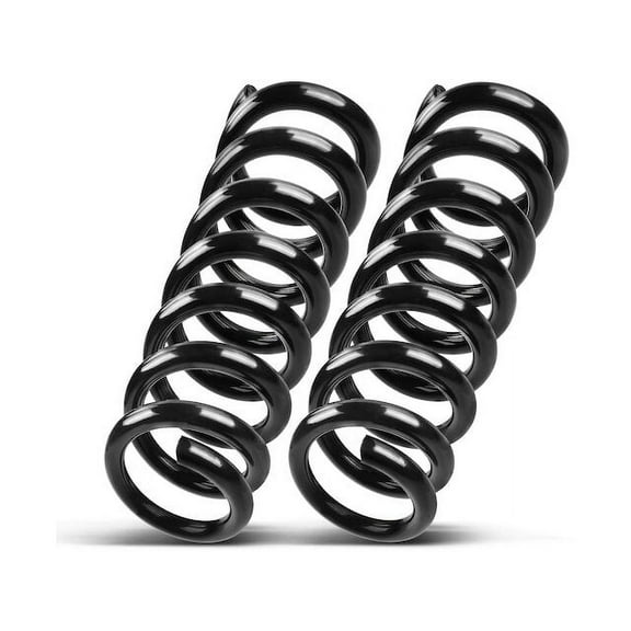 Front Coil Spring Set 2 - Compatible with 1999 - 2006 Chevy Silverado 1500 2000 2001 2002 2003 2004 2005