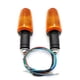 thumbnail image 1 of Para CB400 CB1300 CB250 CB600 motocicleta modificada delantera trasera indicador de señal de giro lámpara de luz de advertencia, 1 of 5
