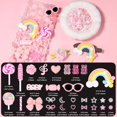 thumbnail image 2 of Junk Case Charms Kit, Junk Phone Cases Charm, Flatback Cartoon Lollipop Candy Bear Flower Cute Slime Charms for DIY Crafts, Scrapbooking, Jewelry Making, 2 of 14