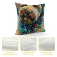 thumbnail image 4 of PHYHOO Cute Pet Goldendoodle Frise Dog Pattern Throw Pillow Covers Linen Cushion Cover Cases Pillowcases Sofa Home Decor, 4 of 5