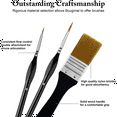 thumbnail image 3 of 32Pcs Paint Brushes for Acrylic Painting, with Fan, Fine Detail Brush, 3 of 5