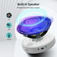 Portable Multi Cd Player With Speakers KUEPHOM CD Player Portable,Rechargeable Walkman CD Player with Speaker