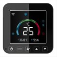 thumbnail image 2 of Termostato de Aire Acondicionado WiFi Tuya con Control de Temperatura y Humedad por Infrarrojos, Pantalla Táctil LCD para Home y ., 2 of 10