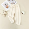 thumbnail image 2 of LNMQLPDBS Boys Sweatpants Size 7 Cute Pants Wideleg Sweatpants Ice Skating Pants Boys Basketball Clothes 2t Clothes for 10 Year Olds, White 7-8 Years, 2 of 4