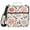 Christmas candy canes Holly Leaves, variant on 3 Ring Zipper Binder with Shoulder Strap Waterproof Trapper Keeper 2 Inch D-Ring 500 Sheets Capacity Seashells Starfish Seaweed