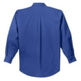 thumbnail image 6 of Port Authority Long Sleeve Easy Care Shirt-4XL (Royal/ Classic Navy), 6 of 6