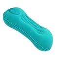 thumbnail image 3 of Inflatable Pillow Inflatable Camping Pillow Pvc, Flocked Fabric Inflatable Pillow Camping Travel Pillows Flocked Fabric Ultralight Press Automatic Inflation For Neck Lumbar, 3 of 8