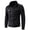 Black, variant on Men's Heavyweight Winter Multi-Pocket Casual Jacket with Faux Fur Collar Zipper Coat, Stylish Outerwear for Cold Weather