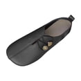 thumbnail image 2 of Miluxas Women Ballet Flats Shoes Low Heels Wide Width Comfortable Slip On Casual Shoes for office Black 9.5(43), 2 of 8