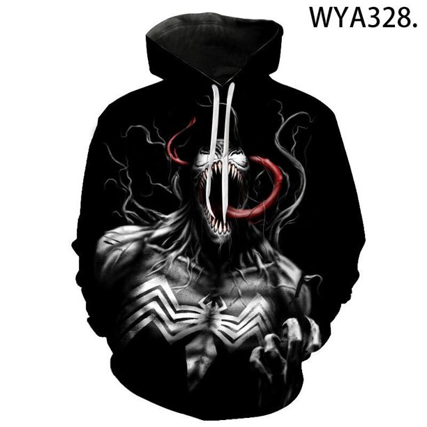 2020 neue Herbst Venom Hoodie männer frauen kinder Mode Lässig sudadera 3d Druck Pullover Straße Hip Hop harajuku Mantel xuanjing unisex