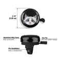 thumbnail image 3 of WIRESTER Bicycle Bell Aluminum Alloy Mini Bike Bell With Ring Horn Accessories for Adults Men Women Kids Girls and Boys - Animal White Silver Point Ragdoll Cat, 3 of 7