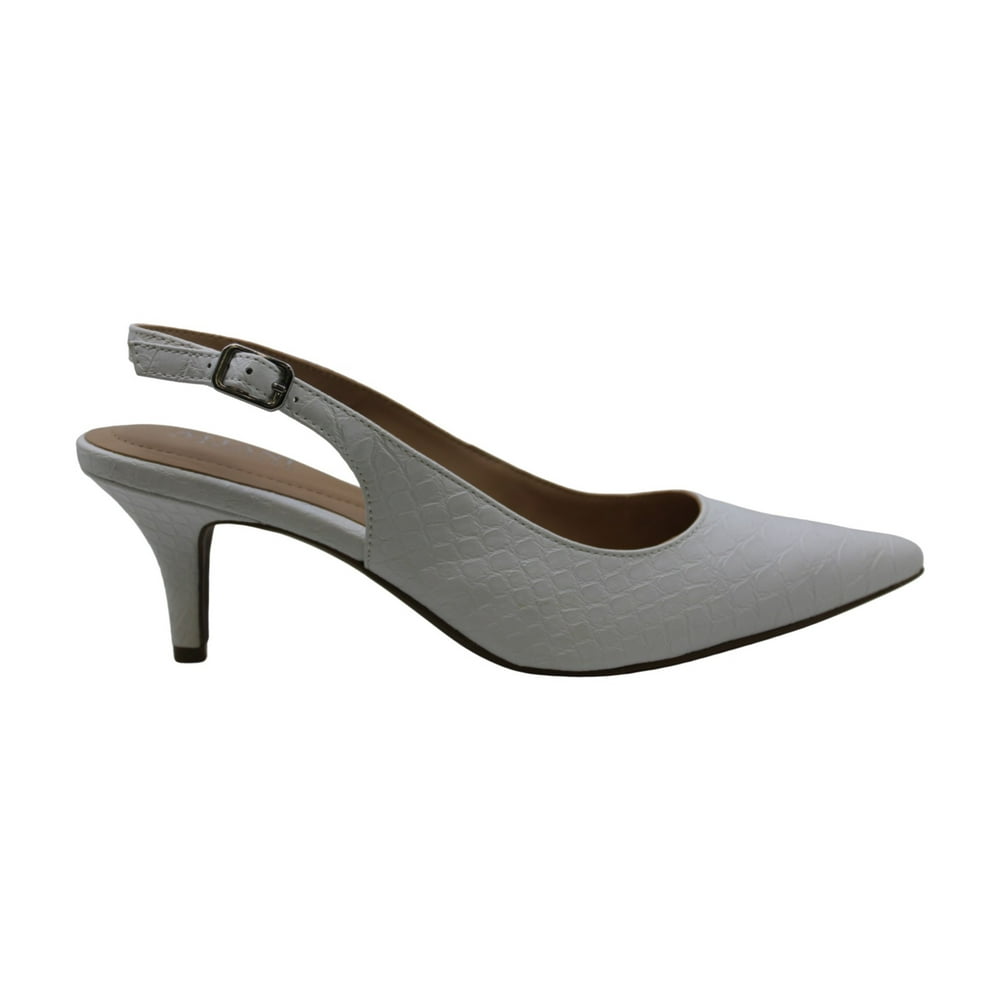 Alfani - Alfani Women's Step 'N Flex Babbsy Pointed-Toe Slingback Pumps - Walmart.com - Walmart.com