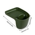 thumbnail image 2 of Worallymy Cesta de drenaje para fregadero de cocina con orificio de drenaje de succión contenedor de frutas y verduras estante de almacenamiento de artículos diversos Worallymy JD735808621, 2 of 7