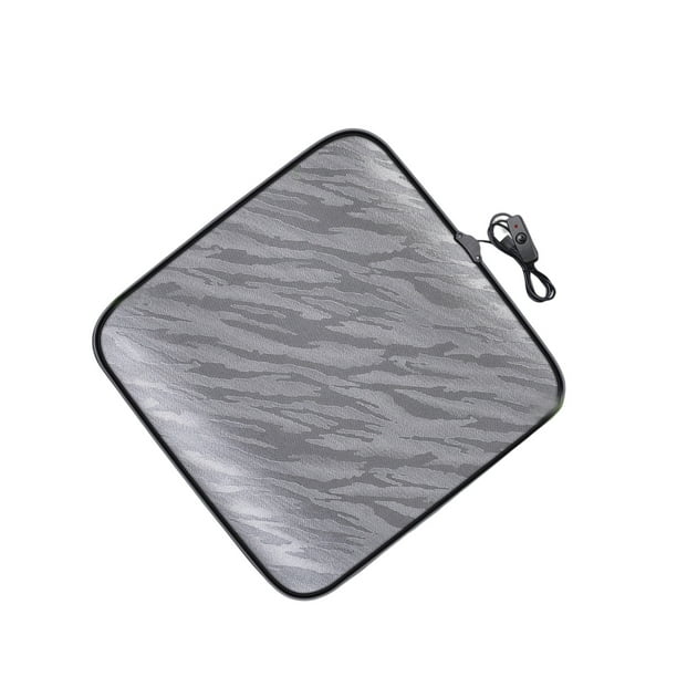 Speravity Cojín de asiento con calefacción para sofá, almohadilla para silla eléctrica, 3 ajustes de temperatura con puerto USB, almohadillas Ventana automotriz Gris Speravity VI022582-02