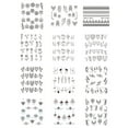 thumbnail image 6 of UDIYO Floral Feather Simple Drawing Women Nail Sticker Decal Beauty DIY Manicure Tools, 6 of 7