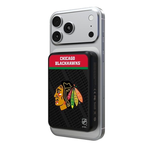 Chicago Blackhawks Endzone Plus Wireless Power Bank