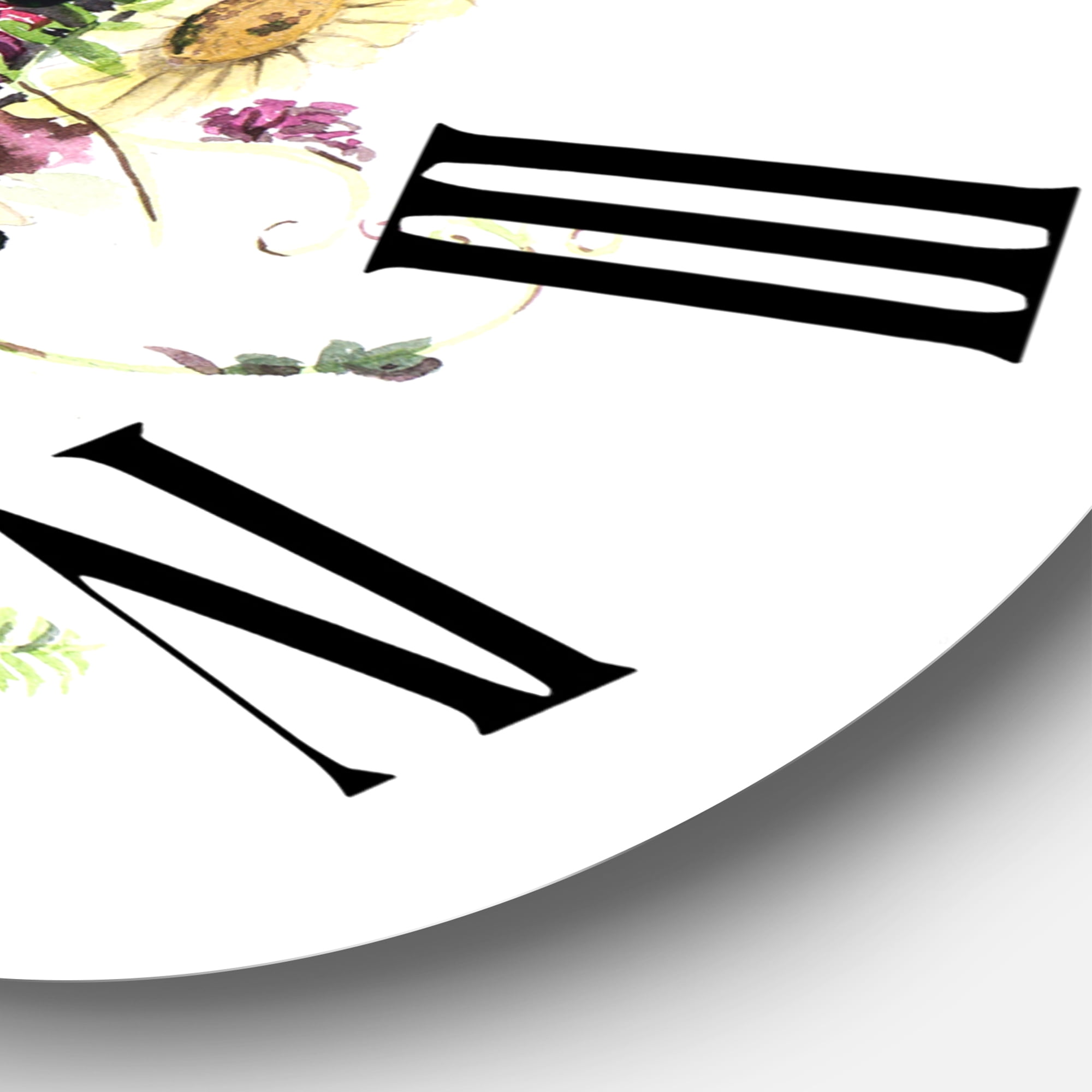 Designart 1 in Traditional Wall Clock