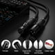 thumbnail image 2 of Cable XLR NUOSIYA de 15 m, 2 paquetes de cables de micrófono macho a hembra, 2 of 6