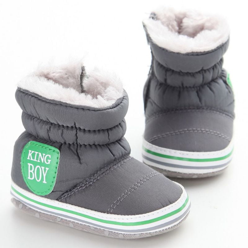 Kid Snow Boots Waterproof Toddler Infant Baby Boy Girl Winter Warm Ankle Shoes 0 