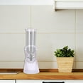thumbnail image 3 of Bigersell Cereal Dispenser with Cup, Dry Food Dispenser Rice Grain Cereal Storage Containers Dispenser White, 3 of 7