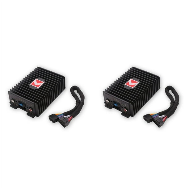 2X Caja Amplificadora de Navegación Android, Audio Estéreo Profesional para Coche, Amplificador de Alta Fidelidad con Mejora de Sonido de Alta Potencia 4x80W